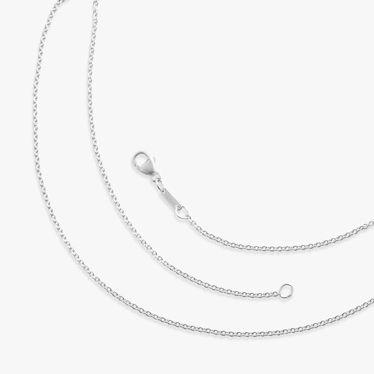 18K White Gold