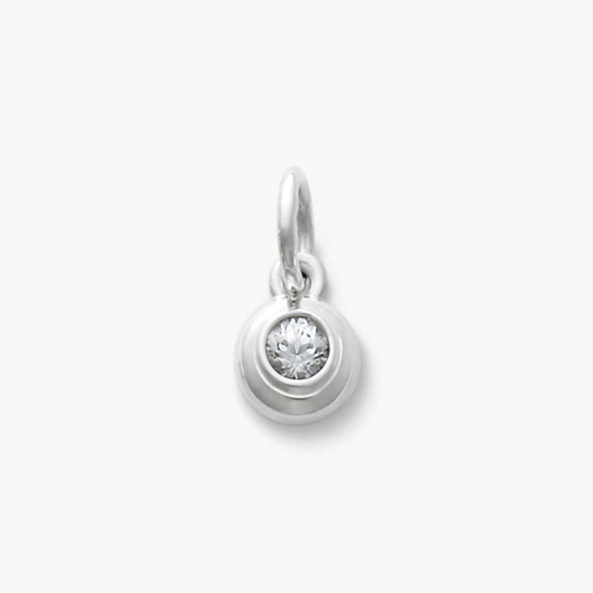 Lab-Created White Sapphire (April)