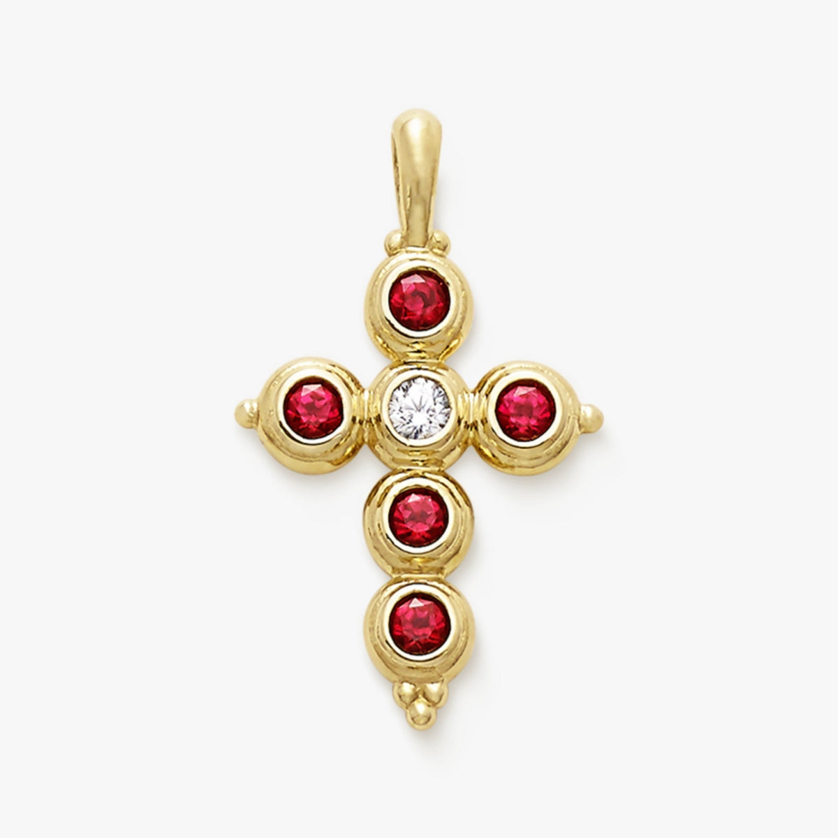 Lab-Created Ruby & Diamond