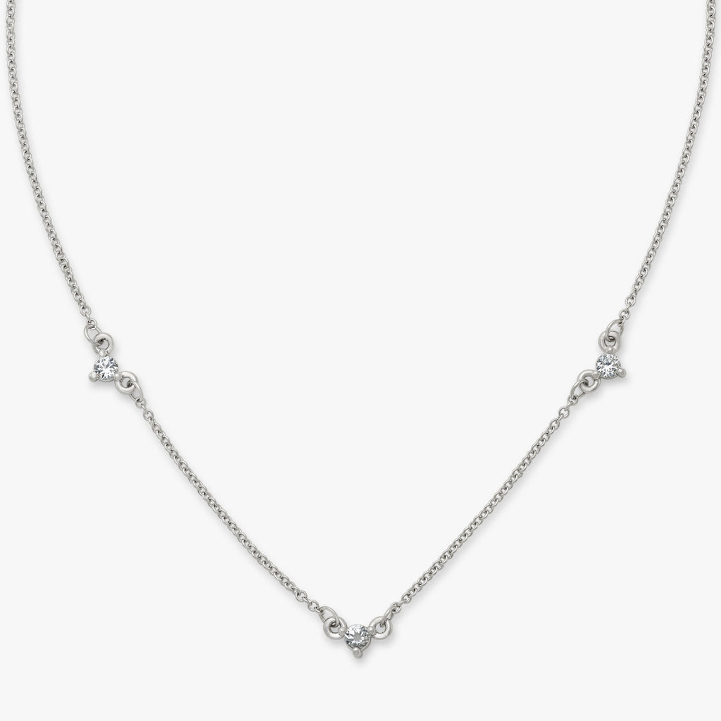 Lab-Created White Sapphire