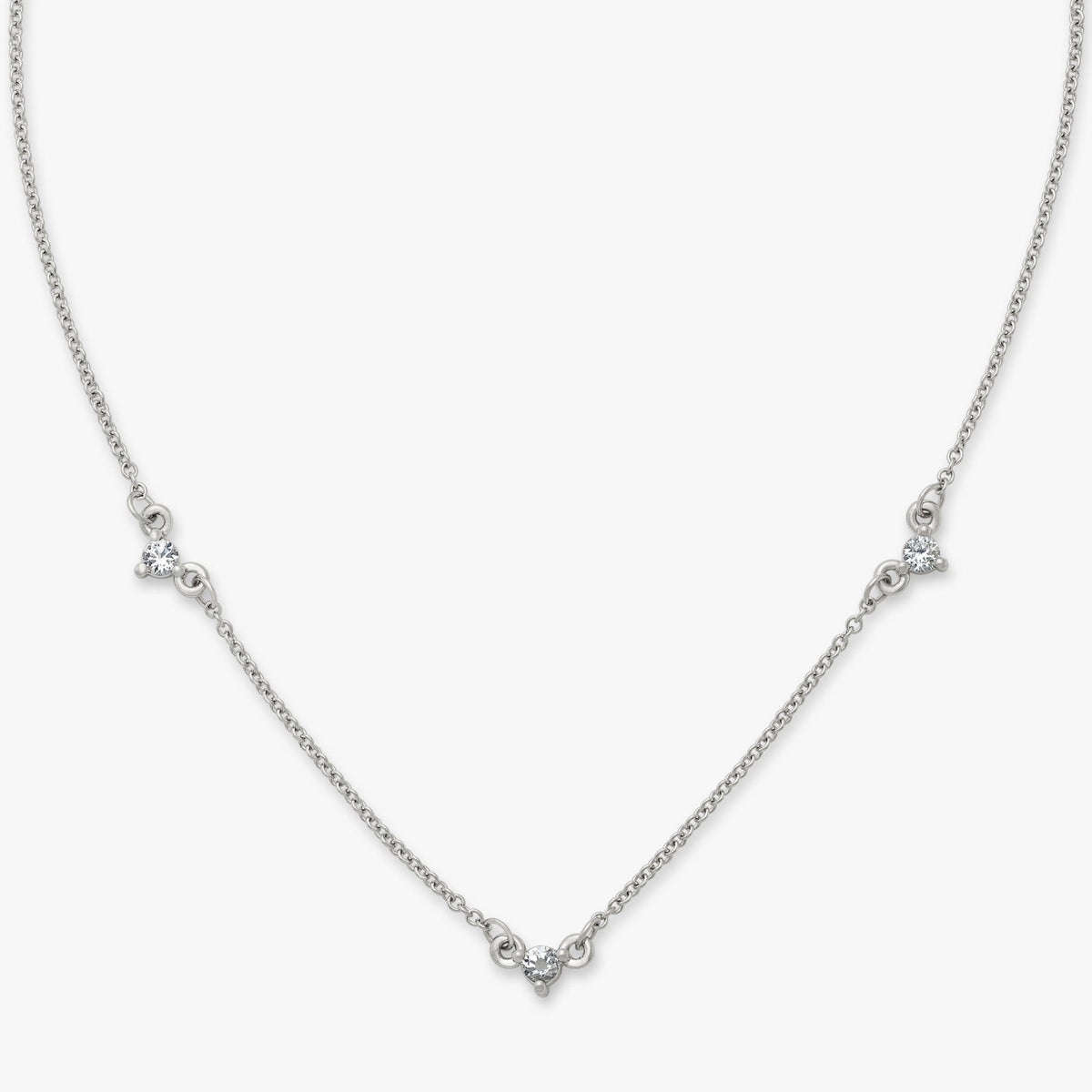 Lab-Created White Sapphire