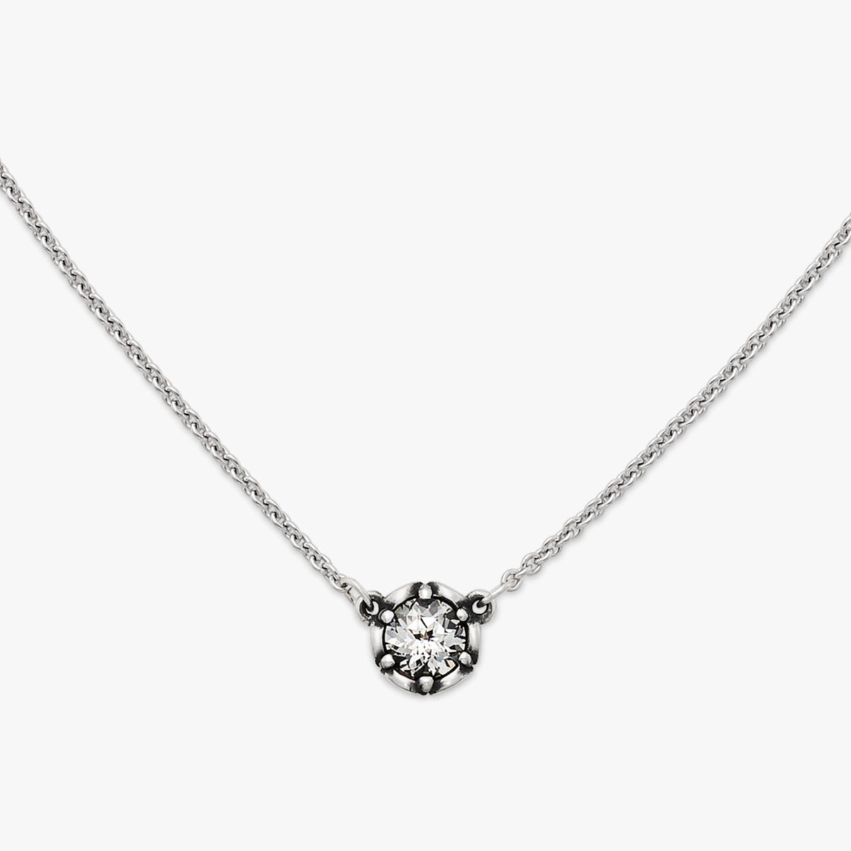 Lab-Created White Sapphire (April)