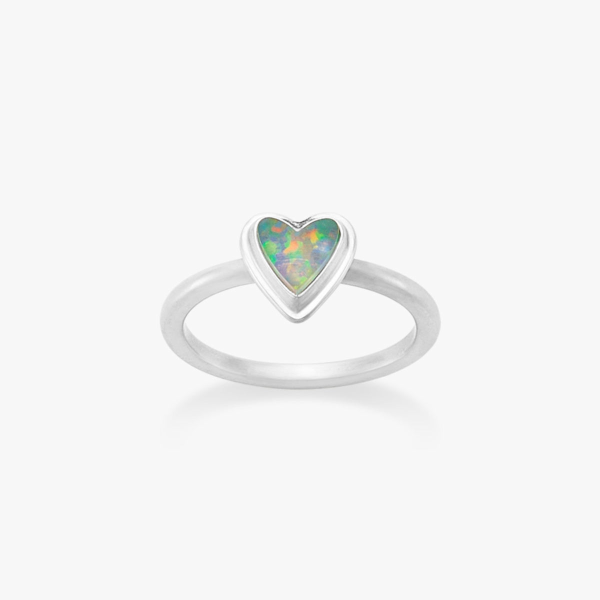 Green Opal Doublet